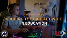 Bridging the Digital Divide in Education webinar graphic