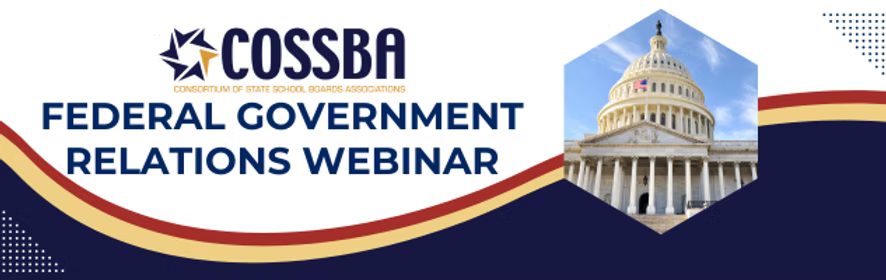 Federal Advocacy Government Relations Webinar banner